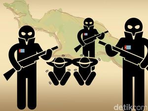 Keji KKB Papua Telanjangi dan Sandera Pekerja demi Tebusan Rp 500 Juta