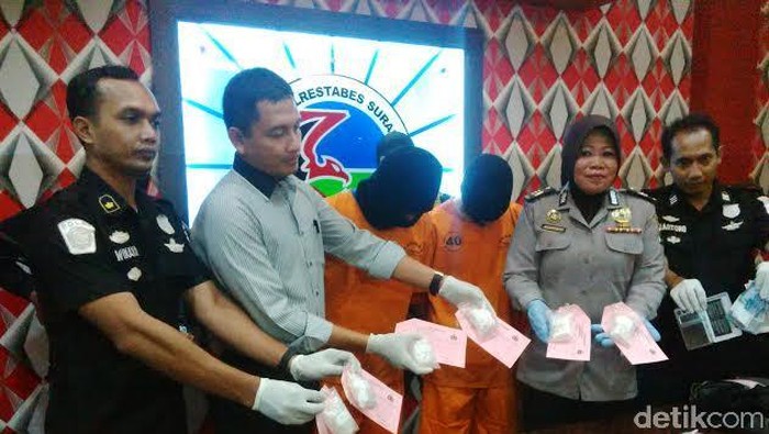 Polisi Amankan Hampir 1 Kg Sabu dari Dua Tersangka