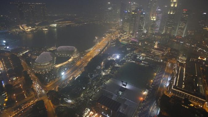 Begini Saat Asap Kiriman Indonesia Kuasai Singapura