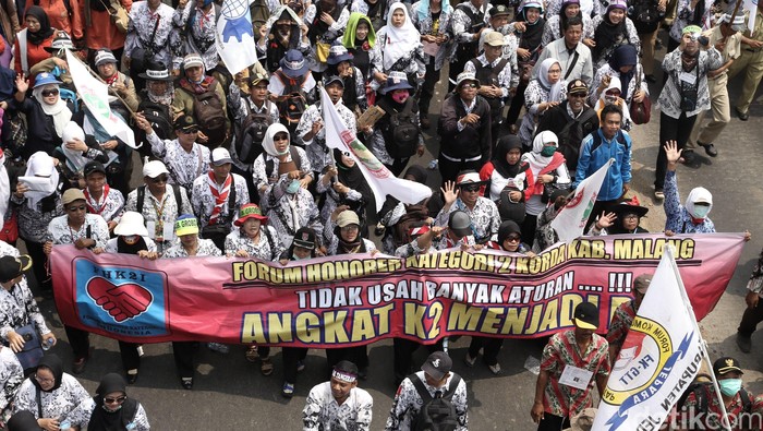 Demo Guru Honorer Tutup Jalan, Kapolda: Jangan Bikin Masyarakat Antipati