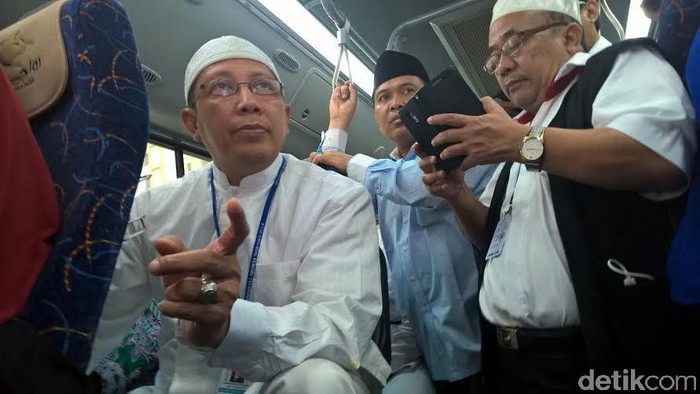 Menag Puas Layanan Bus Shalawat, Minta Petugas Antisipasi Jam Sibuk