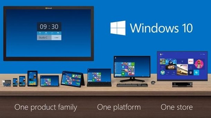 Ilustrasi Windows 10. Foto: ilustrasi Ilustrasi Windows 10. Foto: ilustrasi