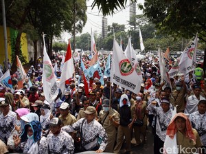 Pagi ini Pegawai Honorer Demo, Polisi Lakukan Pengamanan Ketat