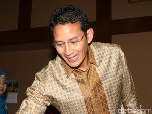 Jadi Penantang Ahok, Sandiaga Tak Khawatir Meski Popularitasnya Kecil