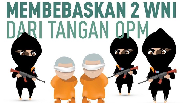 2 WNI yang Disandera OPM Bebas dan Sudah Diserahkan ke Konsul RI di Vanimo
