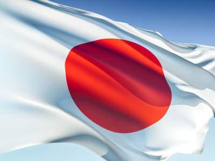 Ilustrasi bendera Jepang