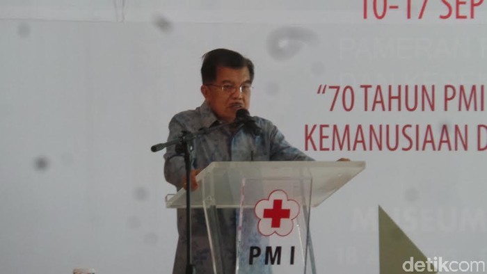 JK Minta PMI Lebih Proaktif Tangani Bencana di Tanah Air