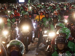 Go-Jek Diimbau Tak Kerahkan Massa, Lapor Polisi Jika Gesekan dengan Opang