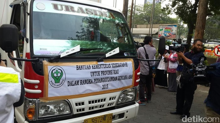 Bantu Tanggulangi Asap, Tim Pendukung Kesehatan Bertolak ke Riau