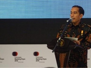 Presiden Jokowi Buka Indonesia Banking Expo 2015
