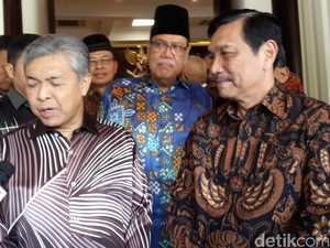 Wakil PM Malaysia dan Luhut Bahas Soal TKI Ilegal Hingga Penerbangan