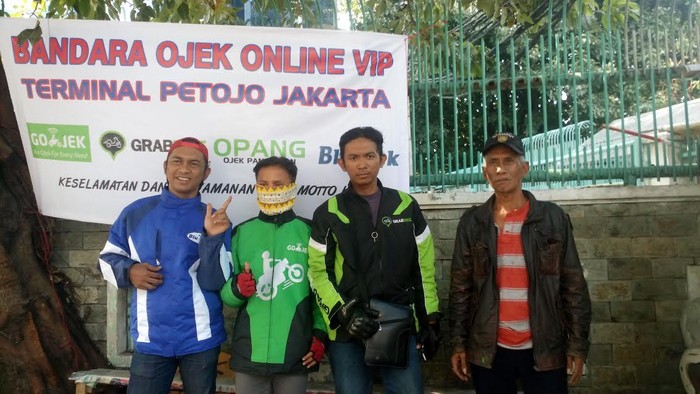 Kisah Degen, Satukan Go-Jek, Blu-Jek, Grabbike, dan Opang