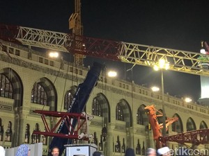 Pengadilan Makkah Hentikan Kasus Crane Roboh di Masjidil Haram