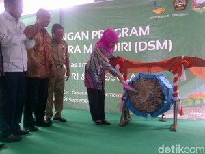 Kemensos Resmikan 11 Desa Sejahtera Mandiri di Jawa Tengah