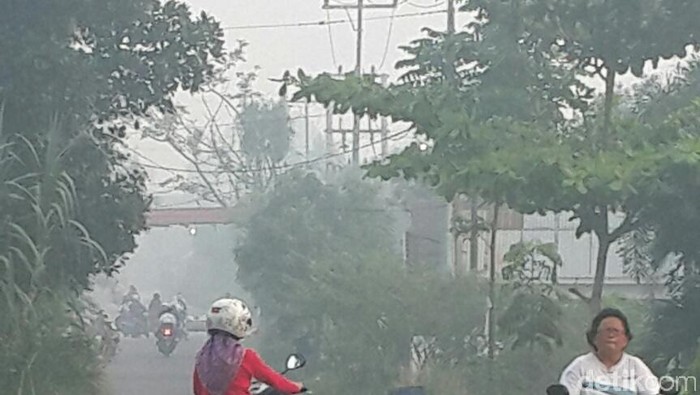 Titik Panas Terbanyak di Sumatera Hari Ini di Riau, Asap Masih Pekat