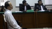 Dia bersalah telah merugikan keuangan negara sebesar Rp 27,28 miliar dan 17,9 juta riyal Saudi dalam penyelenggaraan ibadah haji tahun 2010-2013. Foto: Hasan Al Habshy