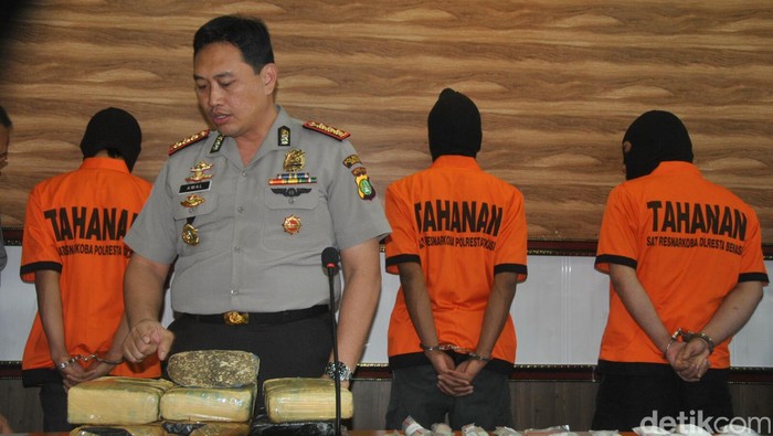 Polres Bekasi Amankan Narkoba Senilai Rp 1 Miliar