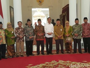 Jokowi dan PP Muhammadiyah Bahas Ekonomi Sampai Pendidikan di Istana