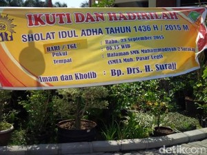 Muhammadiyah di Solo Siapkan Sejumlah Lokasi untuk Salat Ied Besok