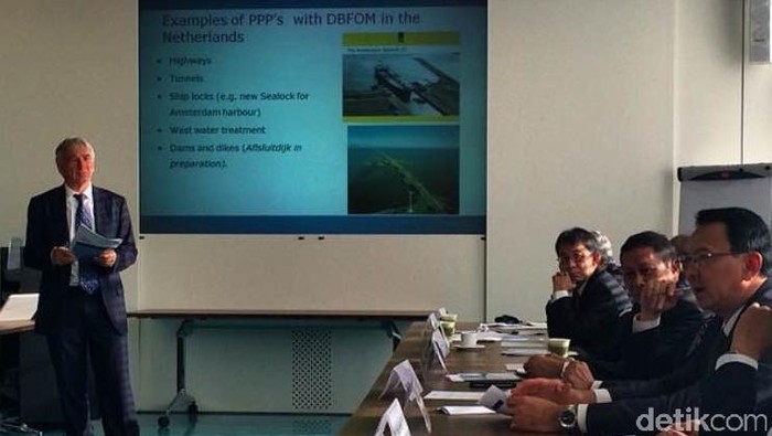 Ahok Kian Mantap Bangun Tanggul Raksasa Sepulang dari Rotterdam