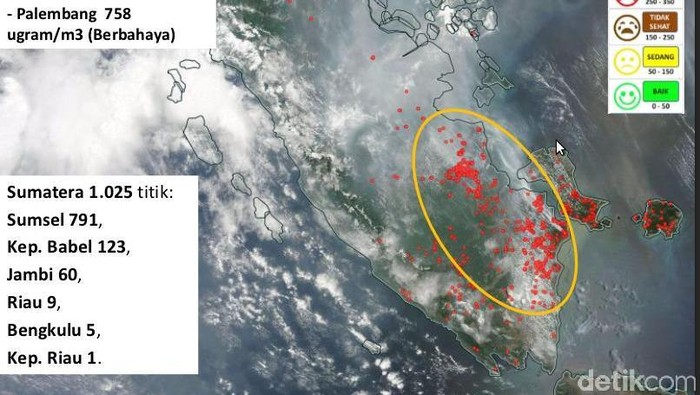 BPBD OKI: Hotspot Bukan Berarti Firespot, Bisa Jadi Panas dari Atap Seng