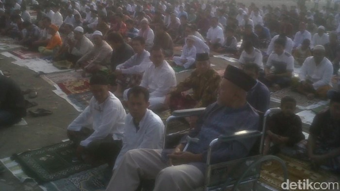Ribuan Umat Islam di Yogyakarta Gelar Salat Idul Adha di Alun-Alun