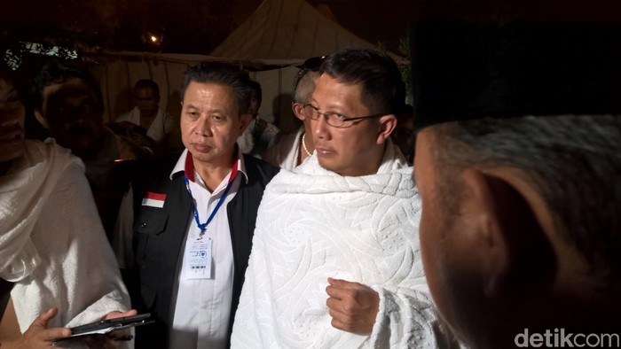 Menag Tinjau Langsung Tenda yang Roboh di Arafah