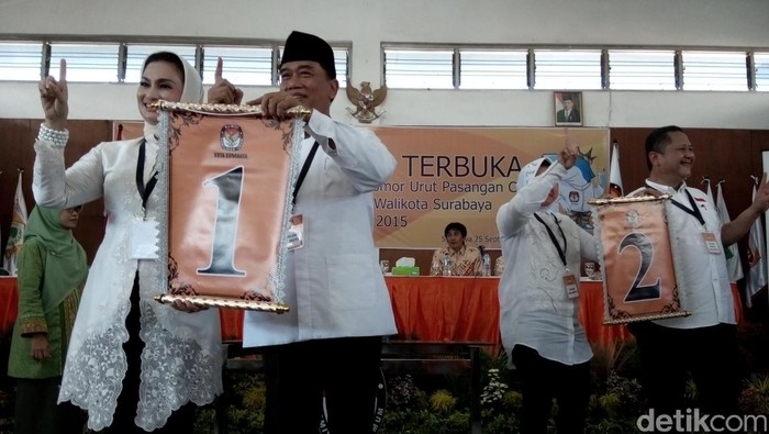 Risma-Whisnu dan Rasiyo-Lucy Diminta Segera Serahkan Materi Kampanye