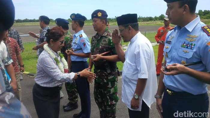 Datangi Sabang, Menteri Susi Tengok Kapal Silver Sea 2 yang Ditangkap