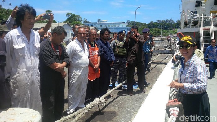 Menteri Susi: Kapal Silver Sea  2 Tampung Ikan Curian di Indonesia