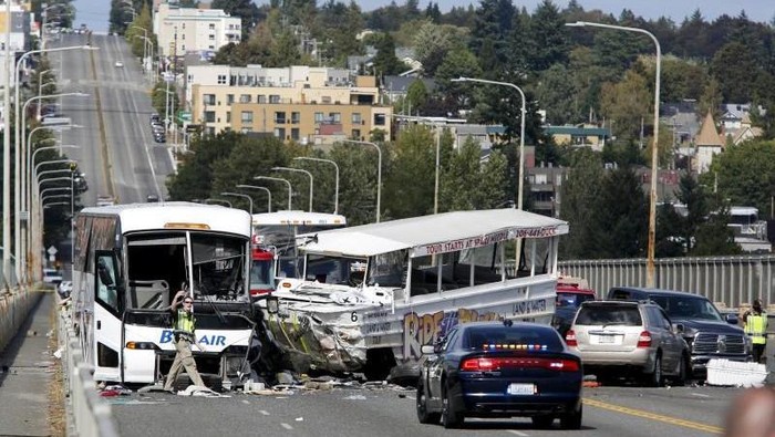 1 WNI Jadi Korban Tewas Kecelakaan Bus vs Kendaraan Amfibi di Seattle