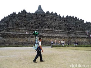 Keren! Jelajahi Candi Borobudur Bisa Lewat Google Maps