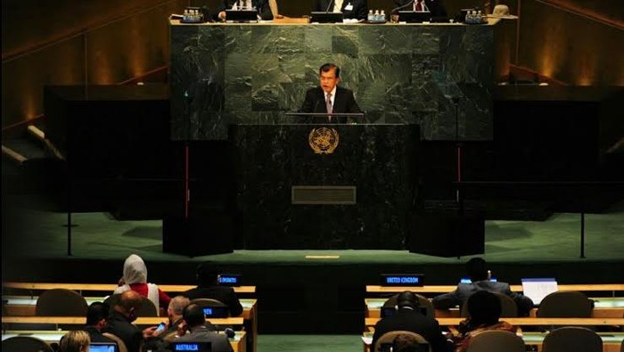 Pidato di Sidang PBB, Wapres JK Pamerkan KIS dan KIP