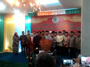 Maruf Amin Kukuhkan Pengurus Baru MUI Periode 2015-2020