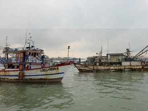 TNI AL Tangkap 4 Kapal Nelayan Ilegal Asal Filipina