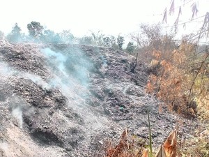 Sampah di TPS Liar Cinere Kerap Terbakar, Membahayakan Lingkungan