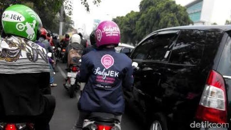 Satu Lagi Layanan Ojek Online, yang ini Khusus Wanita: LadyJek Satu Lagi Layanan Ojek Online, yang ini Khusus Wanita: LadyJek