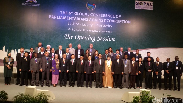 Parlemen 74 Negara Kumpul di Yogya Bahas Korupsi Kelas Kakap