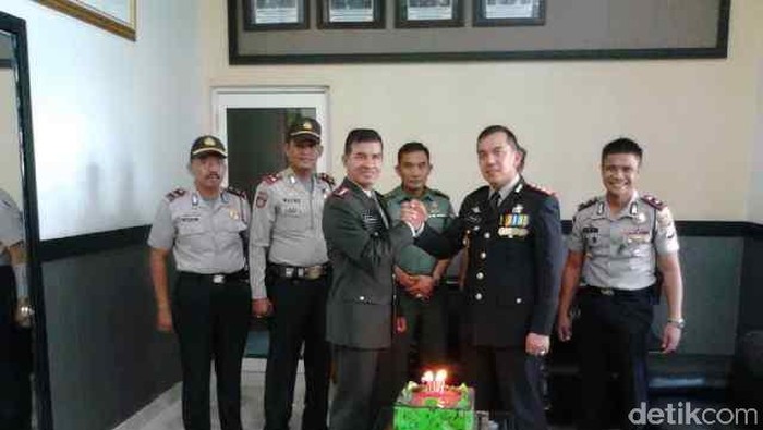 Damai itu Indah! Begini Keakraban TNI-Polri di Tangerang