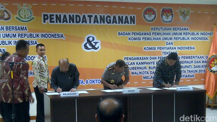 Ini Cara Bawaslu, Polri dan Kejaksaan Selesaikan Pidana Pilkada