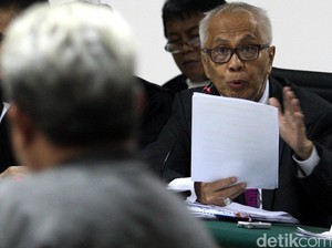 Bertemu Ketua PTUN, OC Kaligis Sangkal Konsultasi Soal Permohonan Kasus Bansos