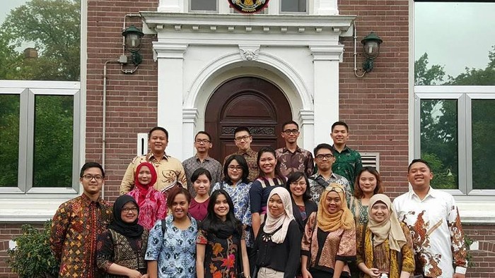 20 Diplomat Muda RI Ditempa di Belanda