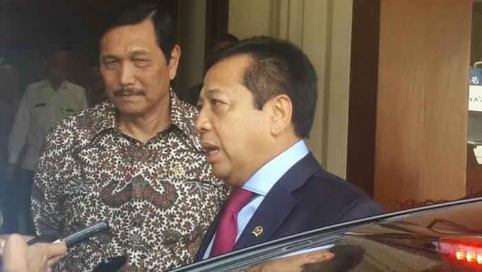 Temui Luhut, Setya Novanto: Pengusaha Perlu Ditertibkan