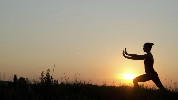 Olah pernapasan merupakan salah satu bagian penting dalam senam tai chi.