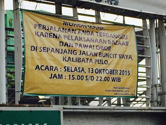 Awas Macet! Pawai Obor Sambut 1 Muharam di Jl Buncit Malam 