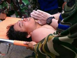 Basarnas: Semua Orang Loncat Saat Heli Jatuh ke Danau Toba