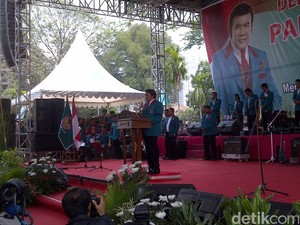 Beri Dukungan Buat Rhoma, Adhyaksa Dault Hadiri Deklarasi Partai Idaman