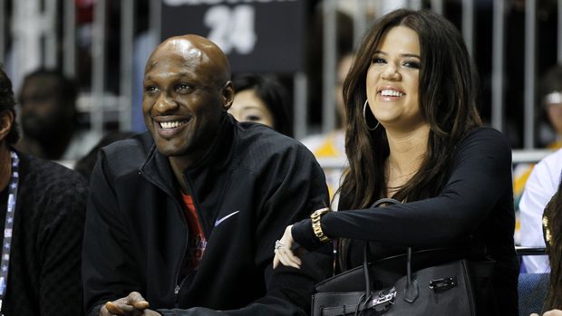 Khloe Kardashian saat masih bersama Lamar Odom.