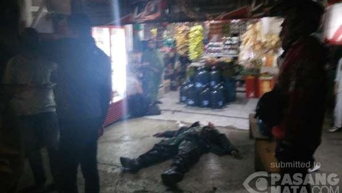 Pria Berseragam Marinir Alami Kecelakaan di Jagakarsa