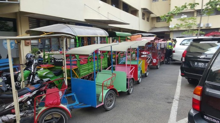 Bahayakan Anak-anak, Odong-odong yang Beroperasi di Jalan Raya Dirazia
